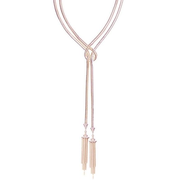 Kendra Scott McKayla Necklace in Rose Gold NEW - Picture 3 of 5